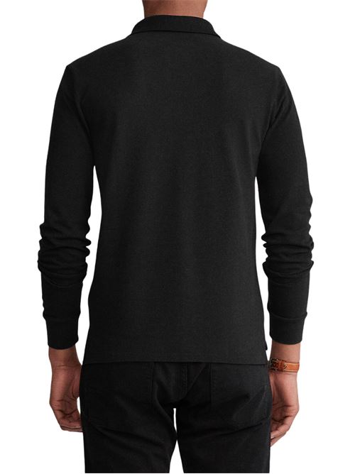 Polo Uomo Nera a maniche lunghe POLO RALPH LAUREN | 710681126037